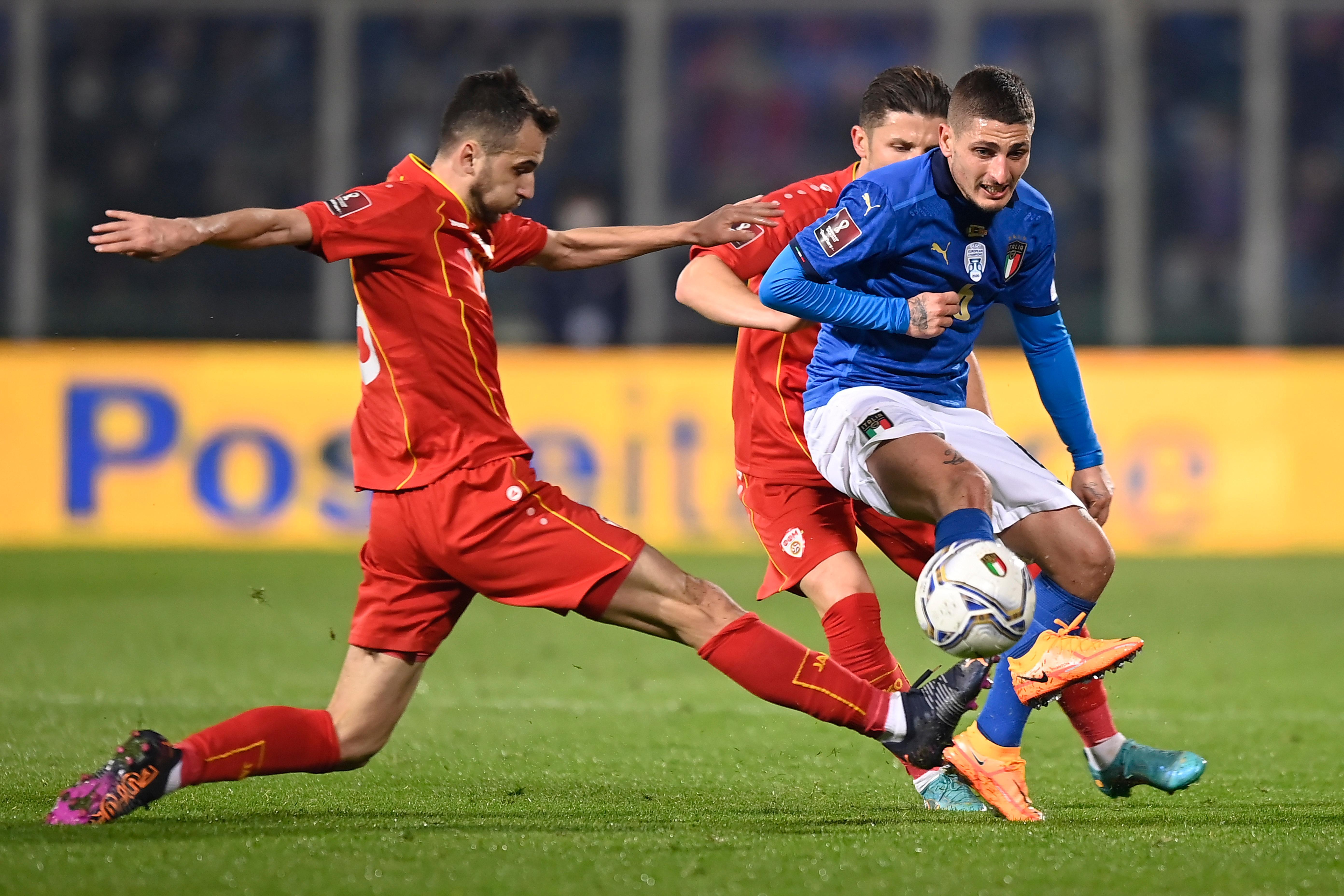 Marco Verratti: il centrocampista della nazionale italiana ha lasciato il ritiro di Coverciano (Foto Fabio Ferrari/LaPresse)