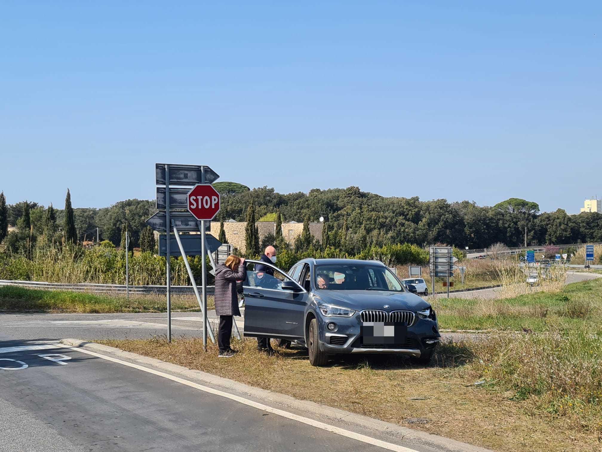 Il suv coinvolto nell'incidente (foto Daniele Stefanini/Silvi)