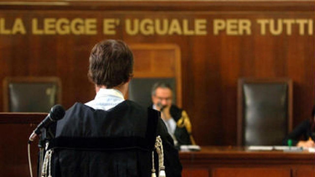 Un processo in tribunale (foto d'archivio)