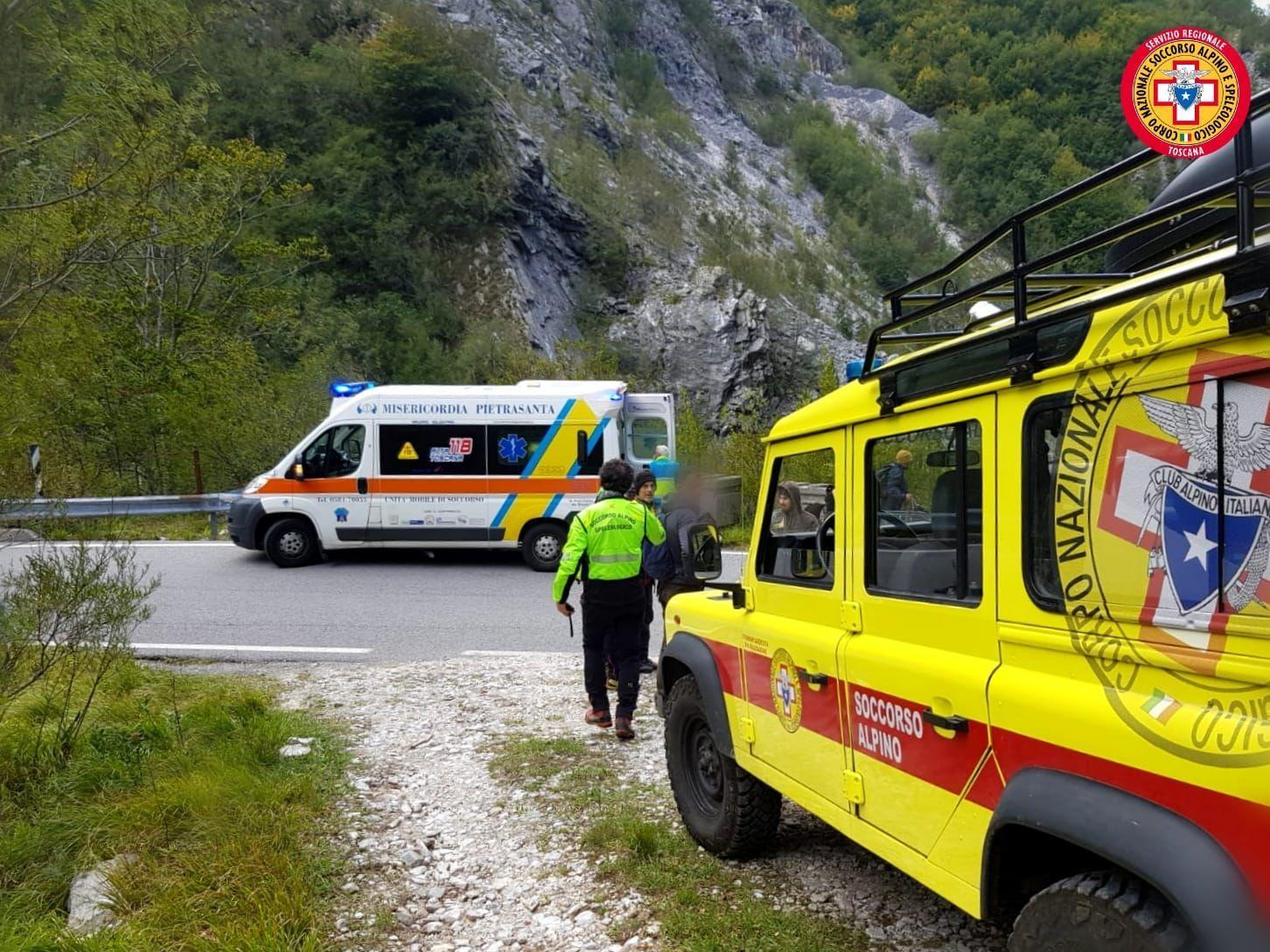 Stazzema, nuovo incidente in montagna: escursionista scivola sul Monte Matanna 
