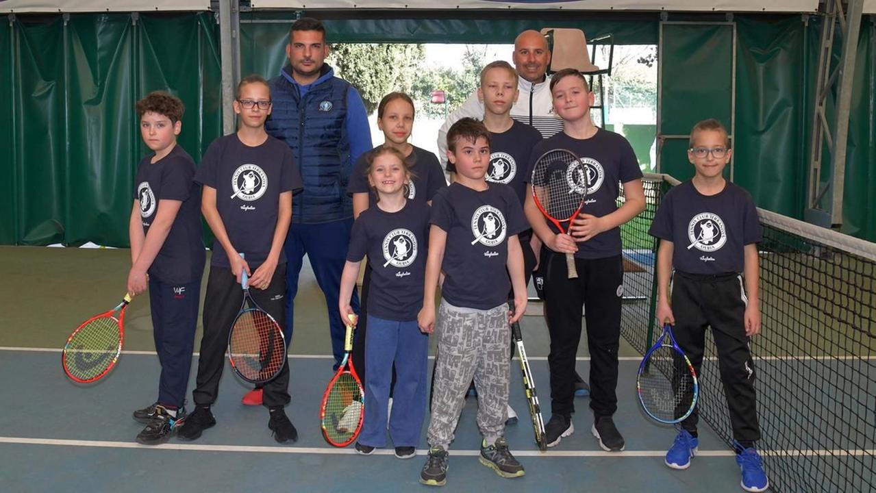 Olbia, il tennis per curare le ferite della guerra