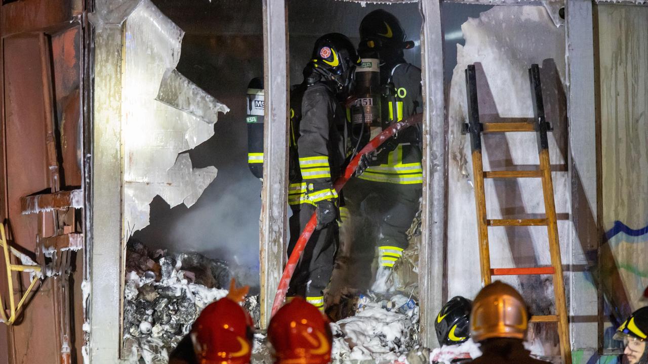 Ferrara. Treno merci in fiamme, paura in stazione