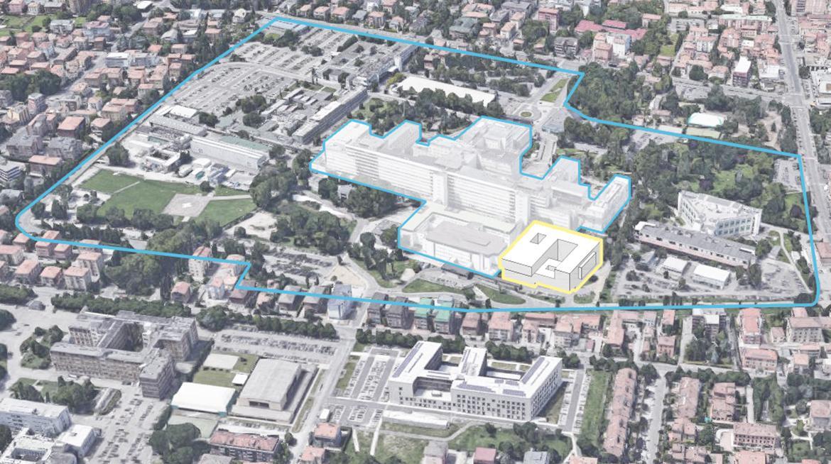 Modena, entrano nel vivo i lavori per il nuovo reparto materno-infantile del Policlinico