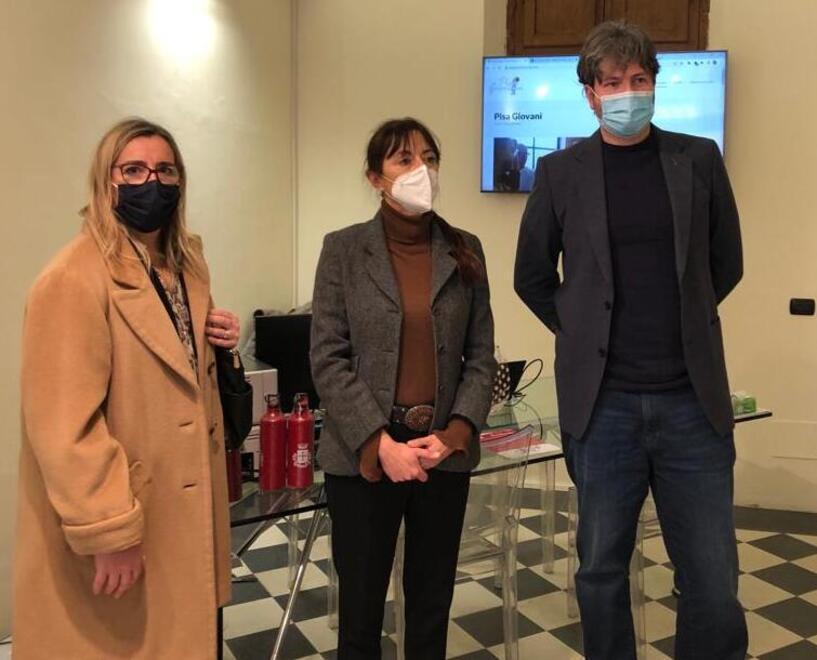 Da sinistra Laura Tanini, Raffaella Bonsangue e Fabio Croce