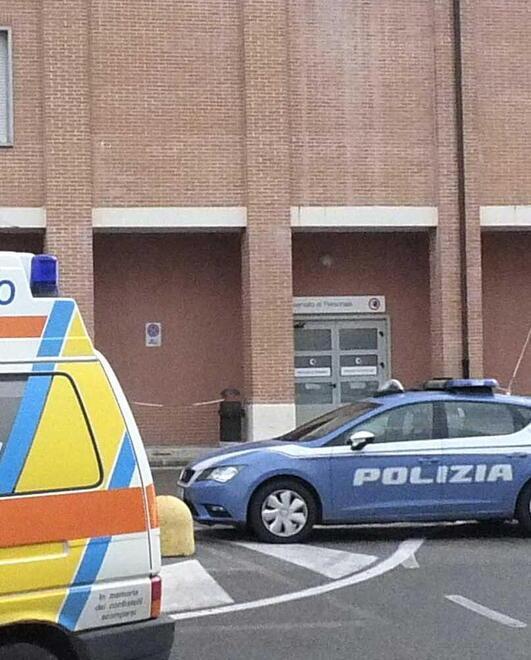 Polizia a Cisanello  (foto d’archivio)