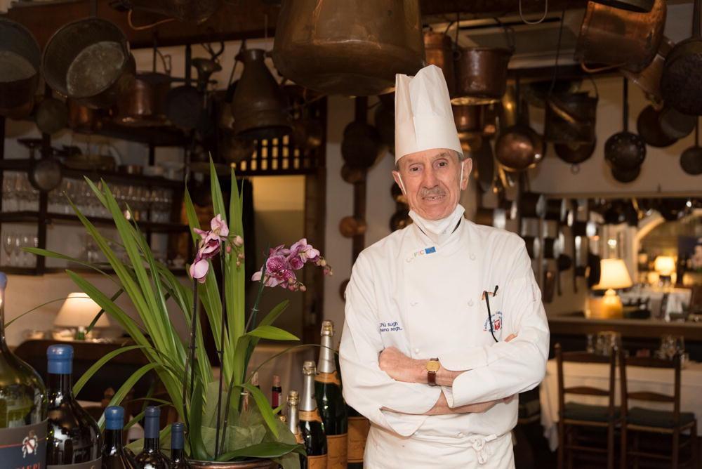 Giuliano Pacini, chef e titolare del ristorante La Buca