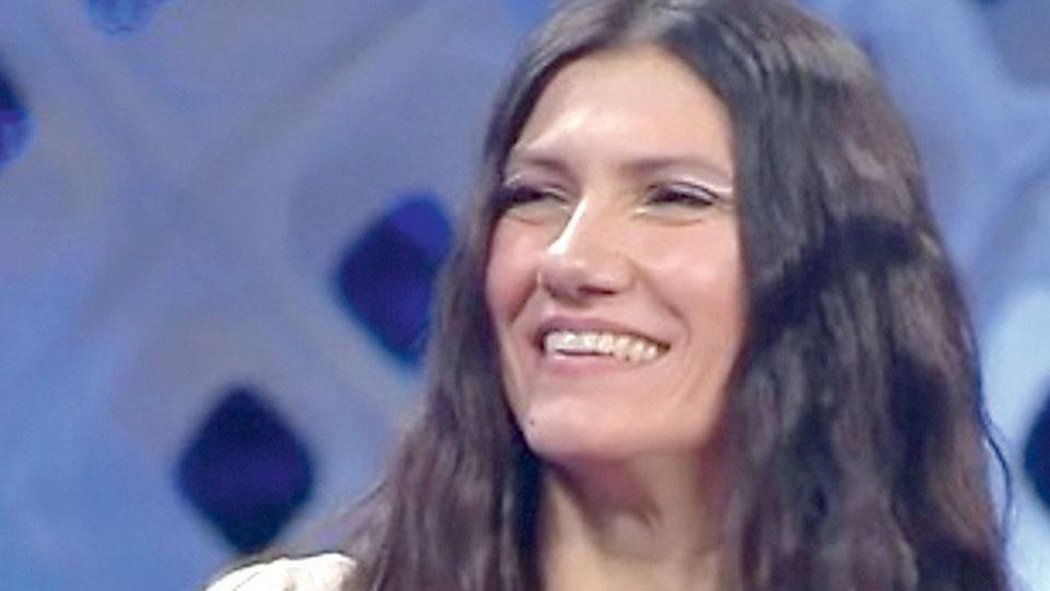 Elisa durante il Festival di Sanremo