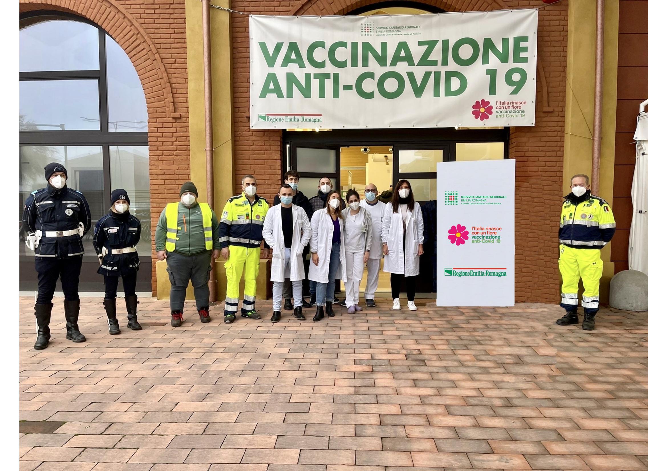 L'hub di Cento è stato il primo ad aprire sul territorio