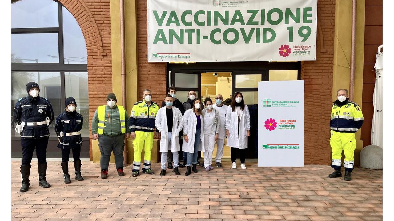 L'hub di Cento è stato il primo ad aprire sul territorio