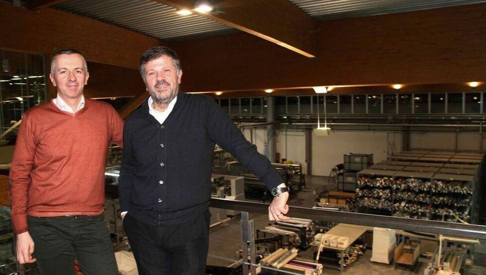 I fratelli Matteo e Giovanni Santi, proprietari della Beste