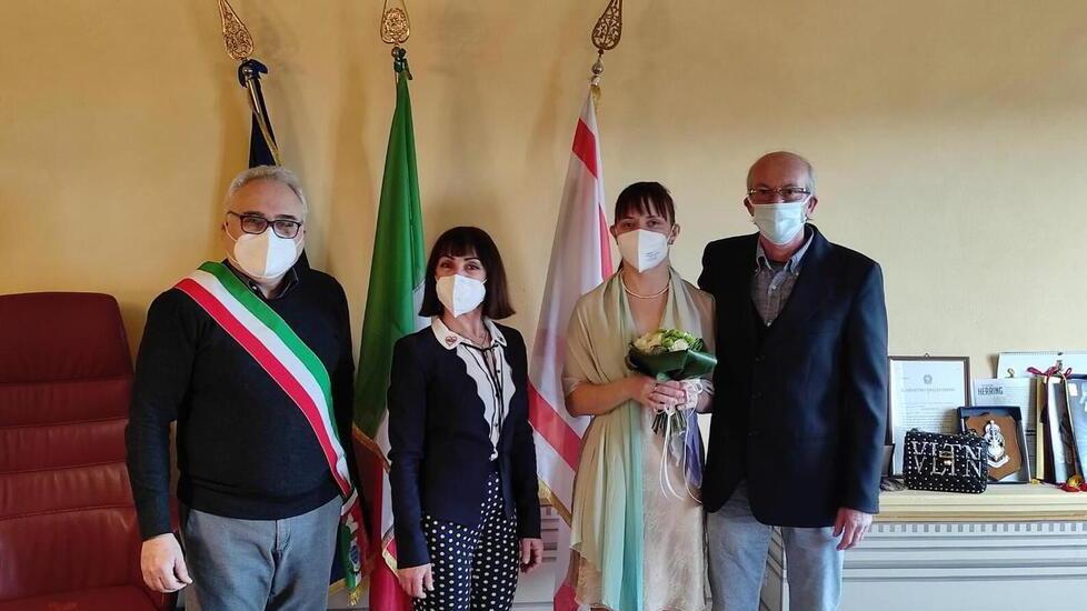 La sposa è russa, la testimone ucraina: a Rosignano le nozze della speranza