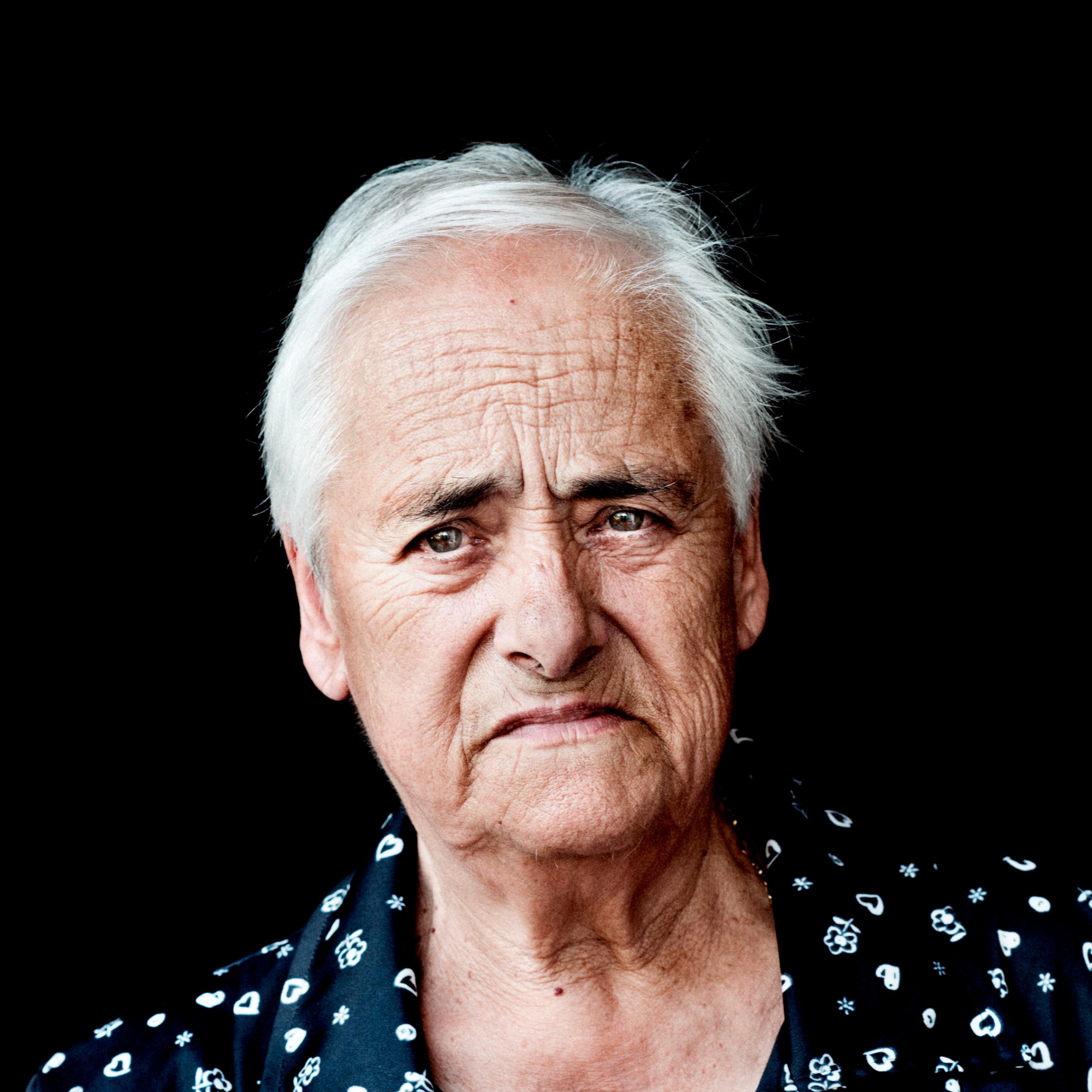 Cesira Pardini fotografata da Pier Vittorio Buffa per il libro "Io ho visto" (Nutrimenti casa editrice)