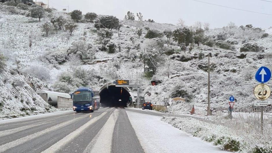 Neve abbondante e temperature a picco sulla Sardegna