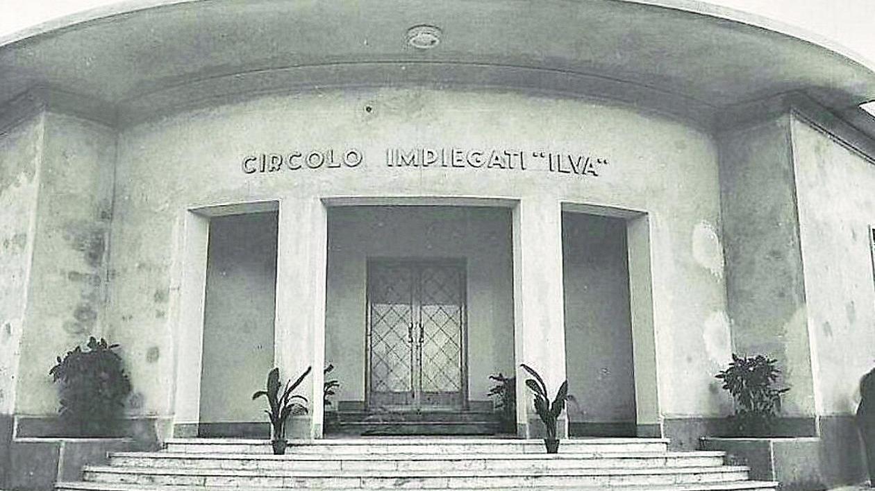 L’ingresso del Circolino in una foto degli anni Cinquanta