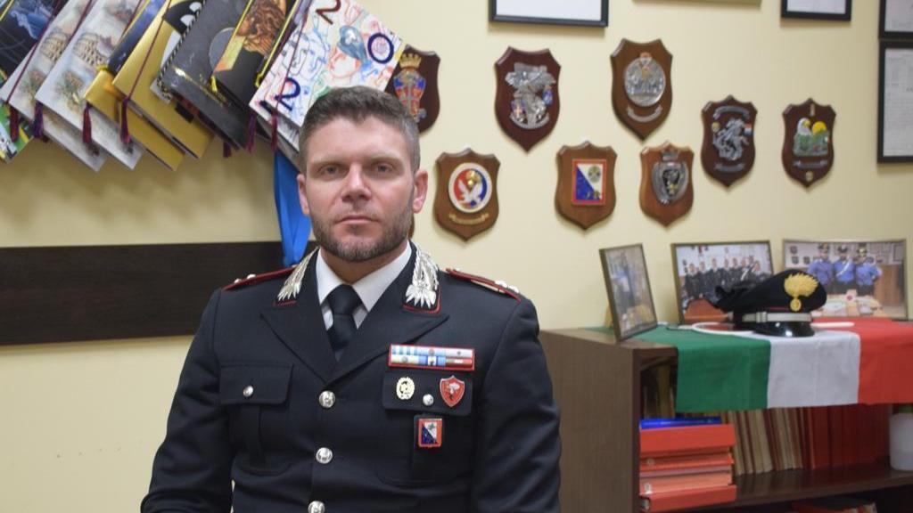 Il tenente Marco Saccà, a capo del Nucleo operativo e radiomobile dei carabinieri di Livorno