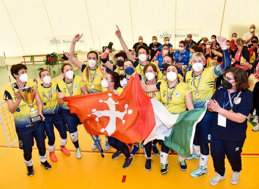 La grande festa del Dream Pisa: è campione d’Europa nel sitting volley