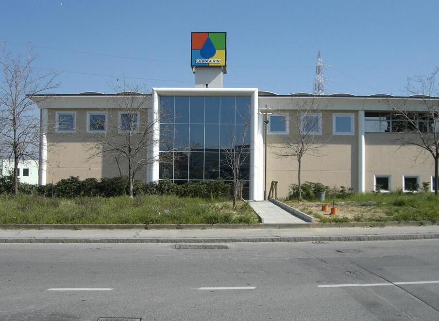 La sede dell’ impresa Frangerini in via delle Corallaie 24, azienda da 47 dipendenti