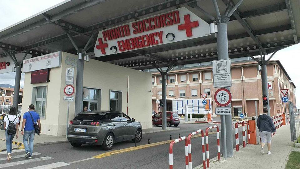 L’ingresso del pronto soccorso