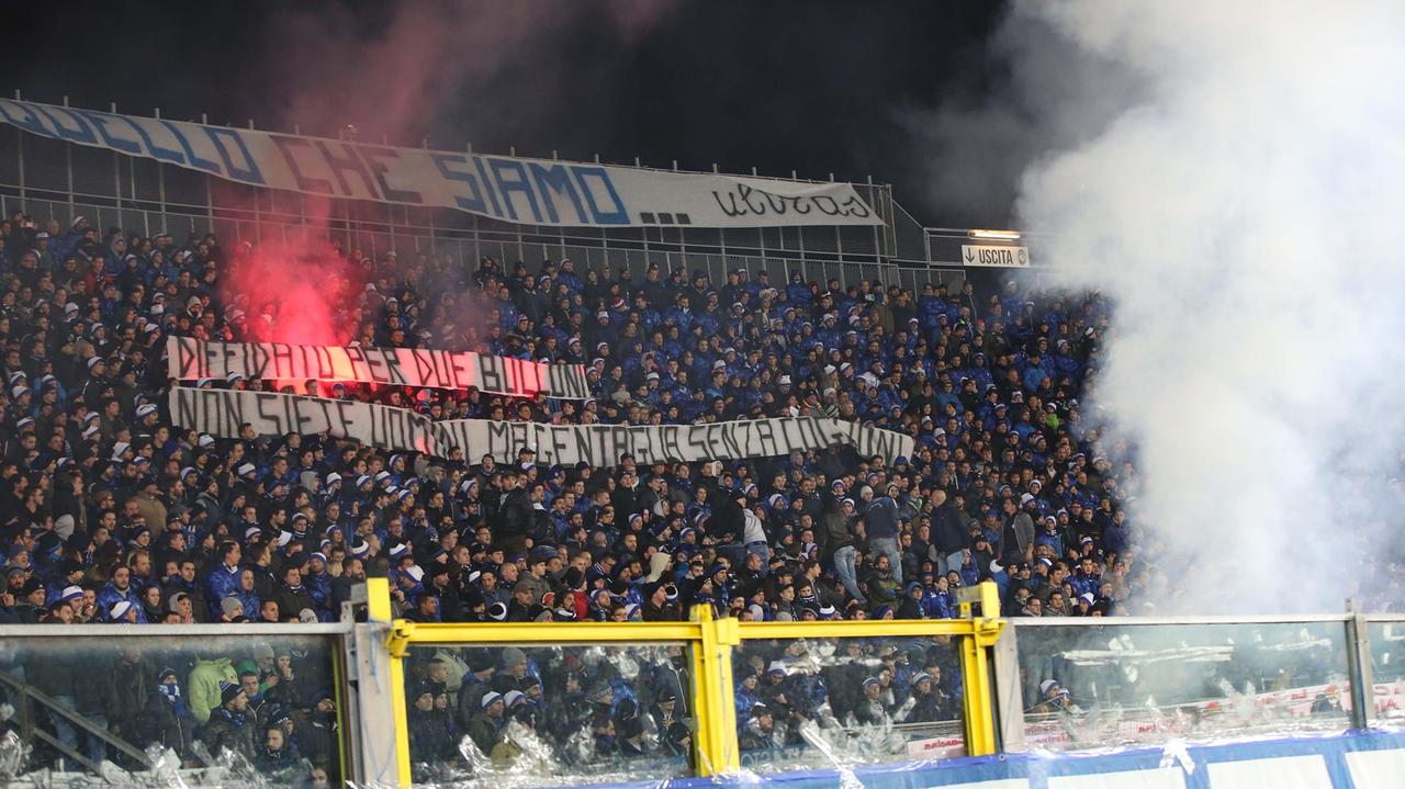 La curva dell'Atalanta