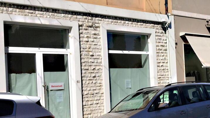 i locali che ospiteranno il negozio di articoli per la casa in via Primo Maggio a Pontedera