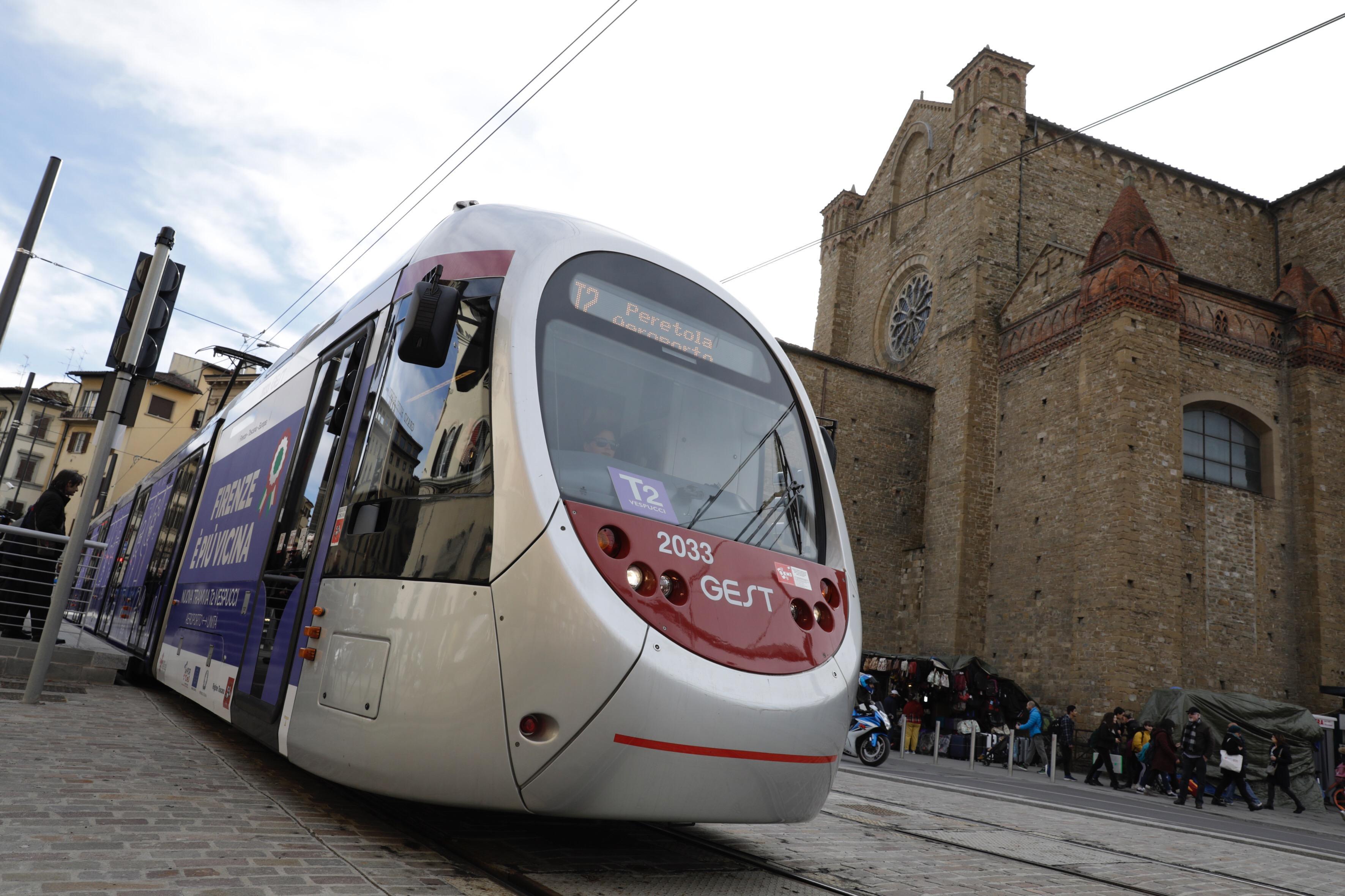 Si amplia il tracciato della tramvia a Firenze