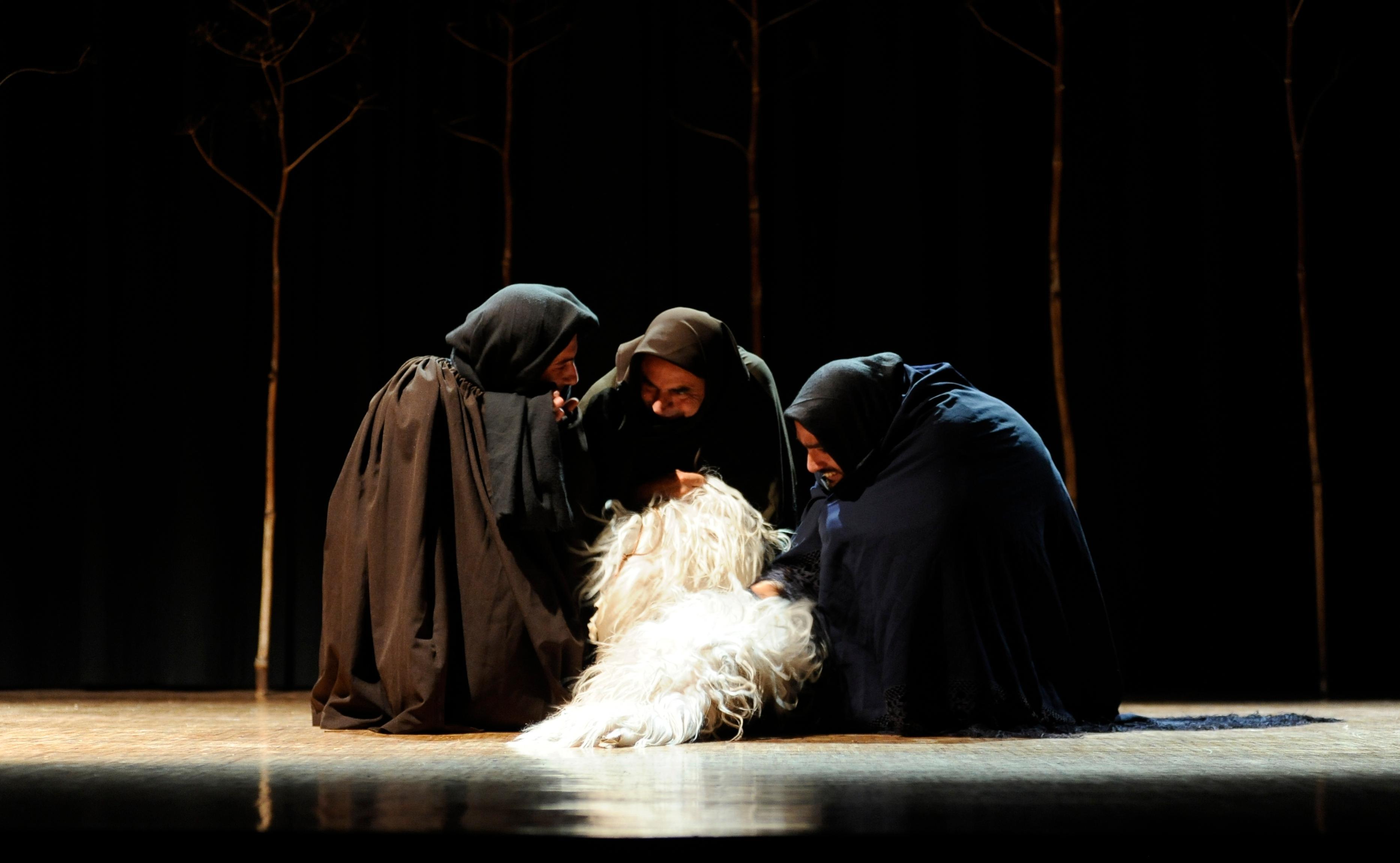 Una scena del Macbettu