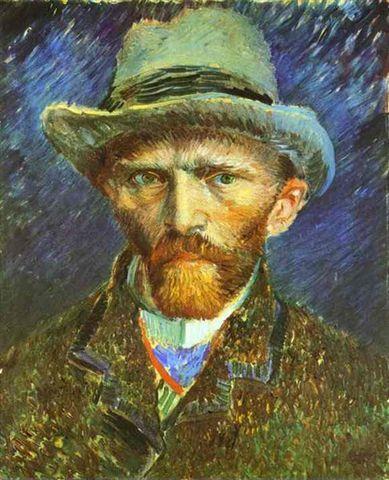 Uno degli autoritratti di Van Gogh