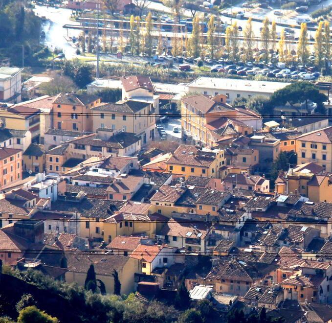 Una veduta della citta'