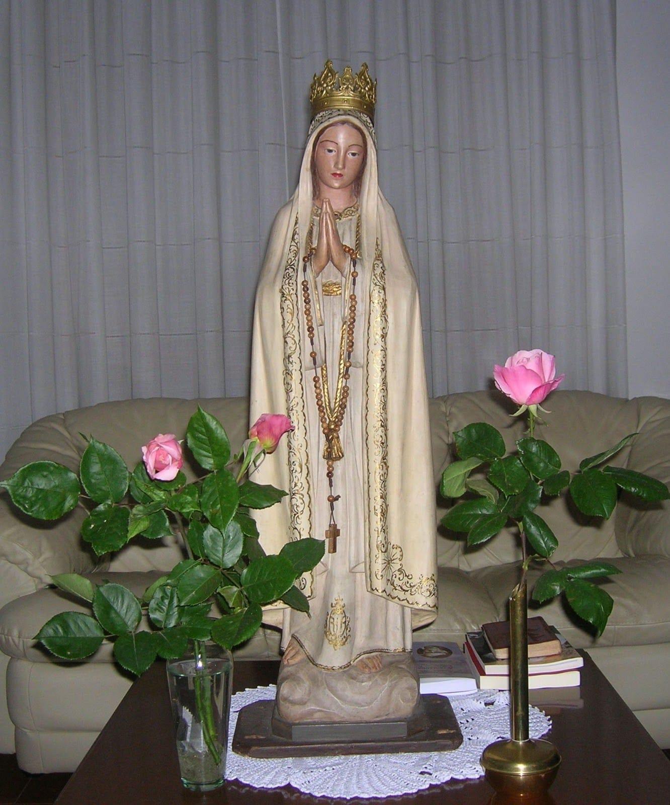 La statuetta della Madonna di Fatima rubata a Cerreto Guidi