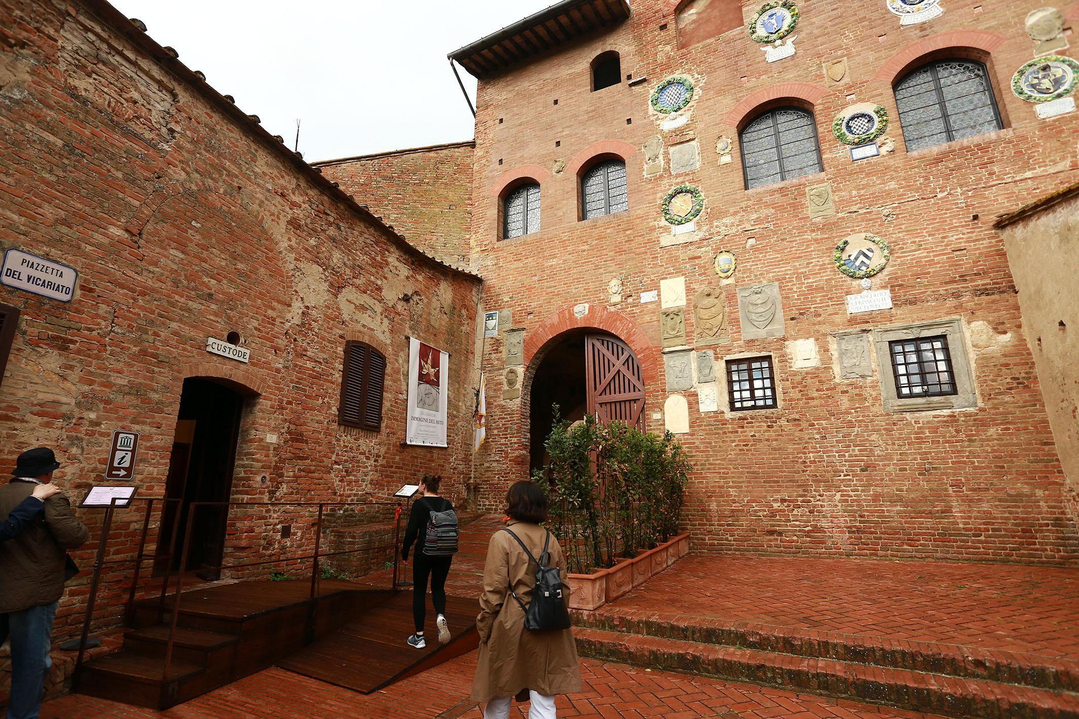 Palazzo Pretorio, uno degli edifici simbolo di Certaldo