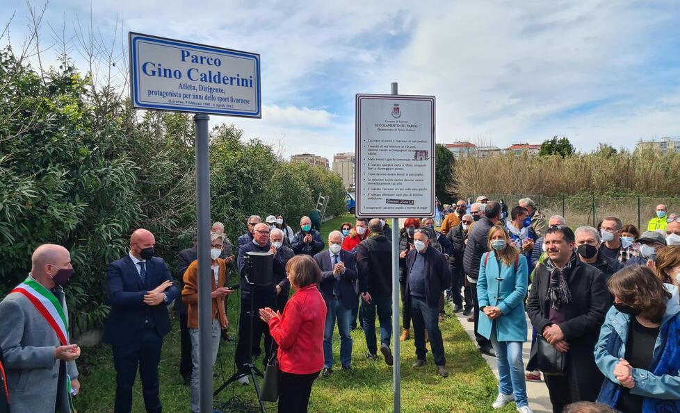 Un momento dell'inaugurazione