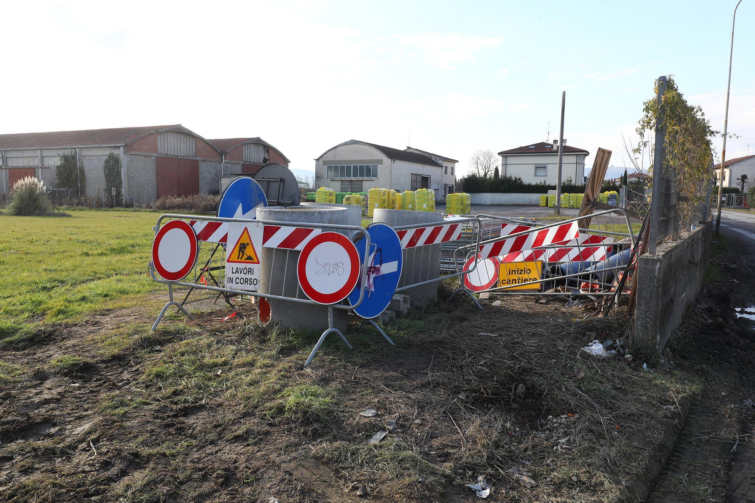 I lavori in corso di Publiacqua nella zona tra Nespolo e Chiazzano
