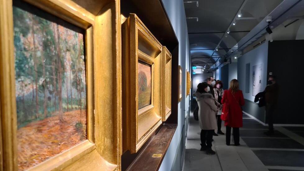 L’interno del Museo della Città, nel polo culturale dei Bottini dell’Olio