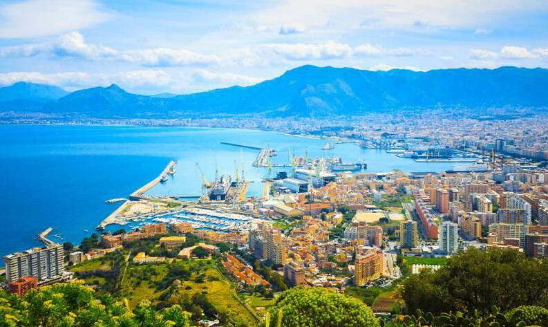 Una veduta di Palermo
