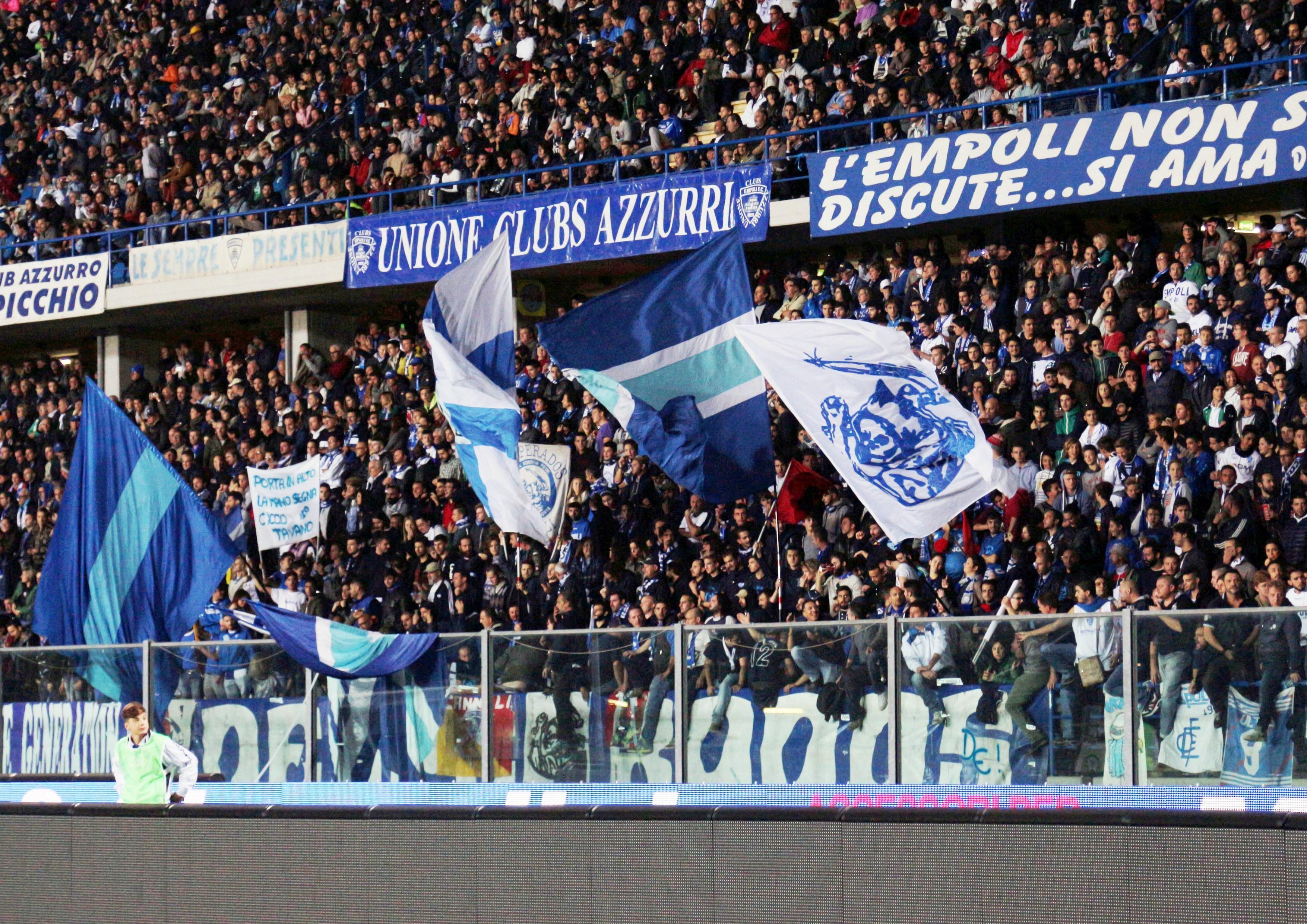 Quattro Daspo per altrettanti tifosi dell'Empoli