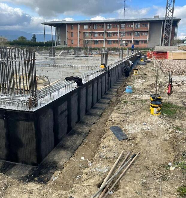 il cantiere del nuovo Montale a Pontedera