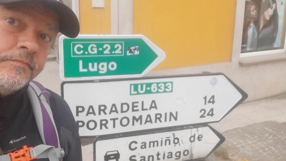 Il cammino di Cinquini: «Rinato a Santiago. E davanti all’Oceano l’idea per il prossimo carro del Carnevale»