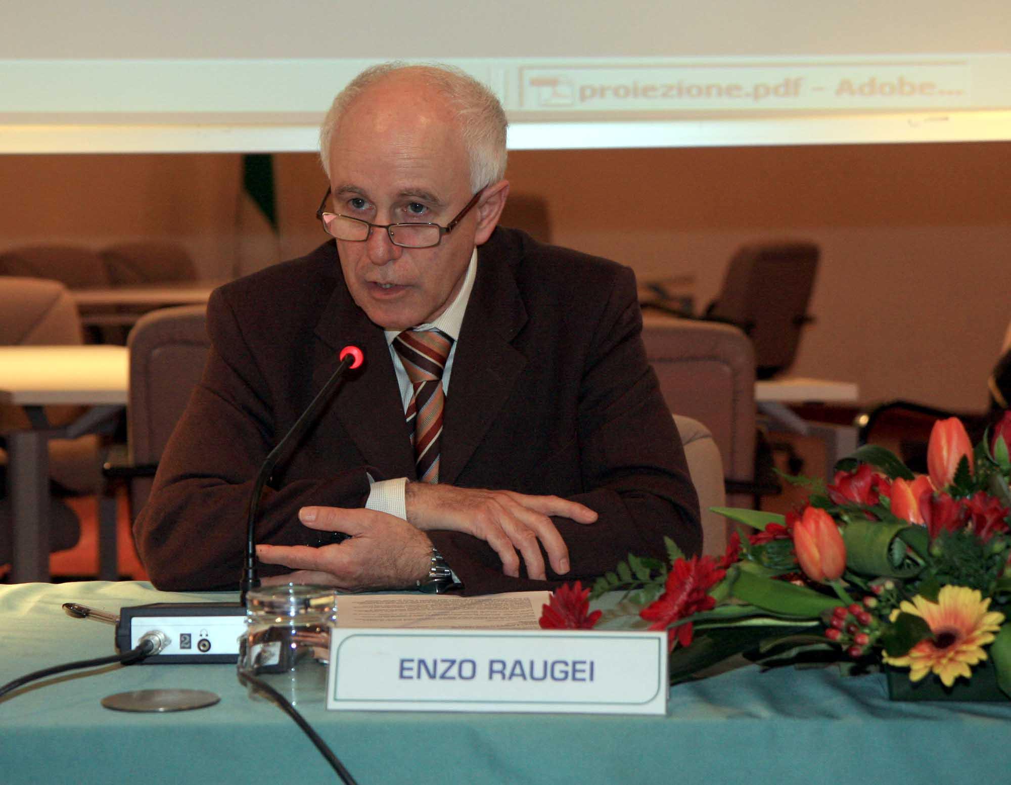 Il presidente della Compagnia portuale di via San Giovanni, Enzo Raugei