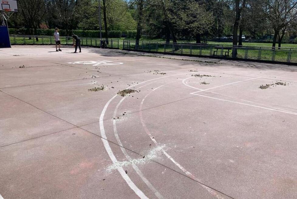 Reggio Emilia, un nuovo oltraggio ai danni del campetto del parco del Noce 