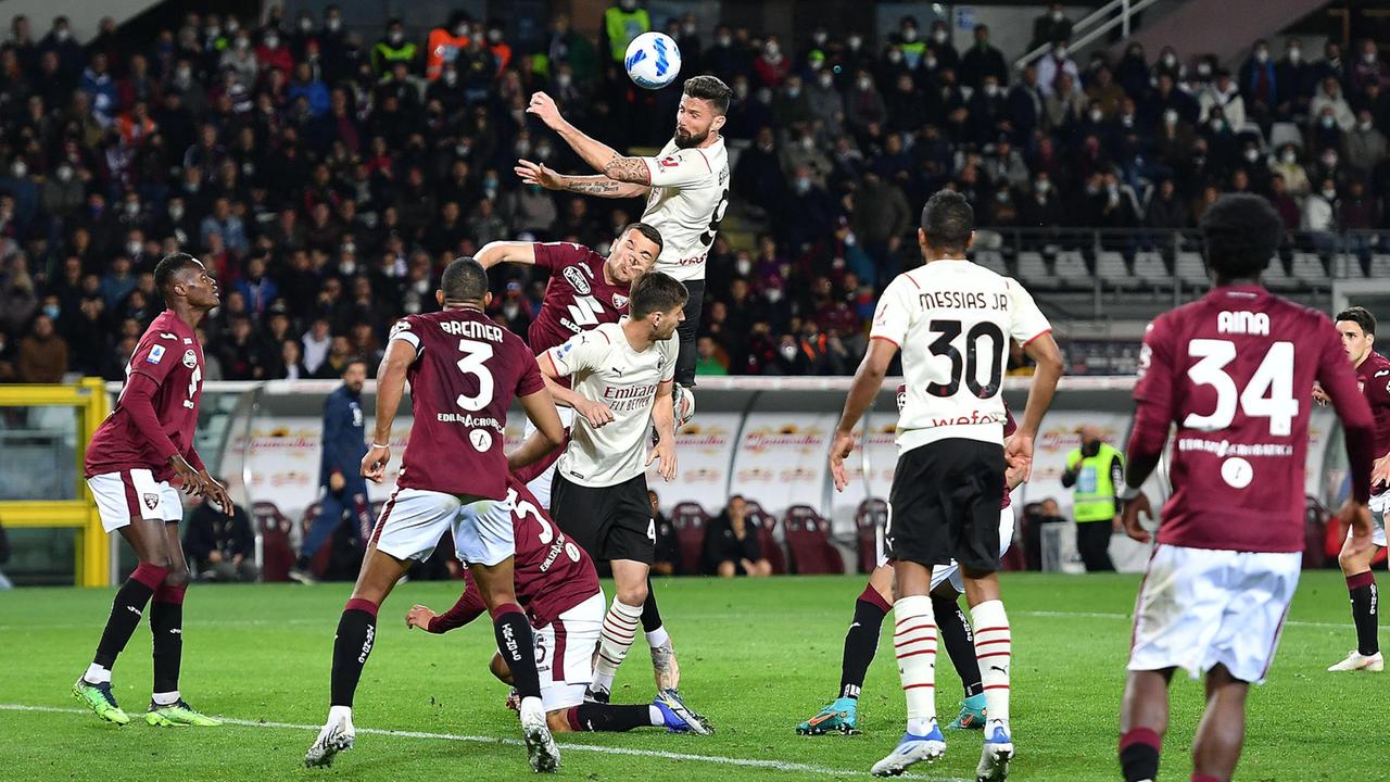 Il Milan non va oltre lo 0-0 a Torino (Foto Ansa)