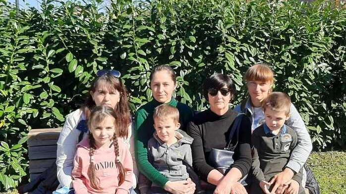 La famiglia di Alina scappata dagli orrori. «Grazie Italia, ma noi torneremo in patria»