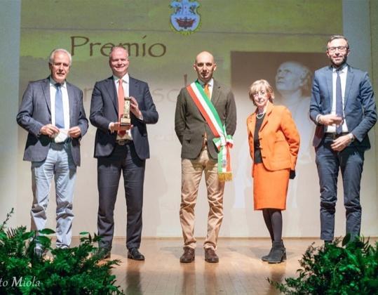 Da sinistra Eugenio Giani, Eike Schmidt, Matteo Ferrucci, Gabriella Garzella e Antonio Mazzeo