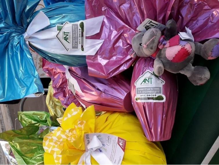 Le uova di pasqua benefiche della Fondazione Ant Italia onlus