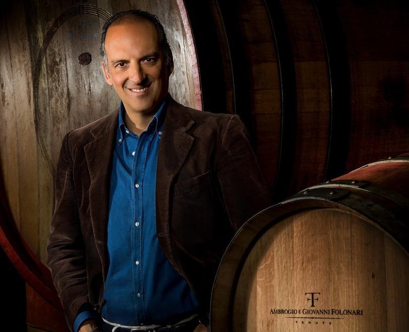 Il presidente dell’azienda Giovanni Folonari