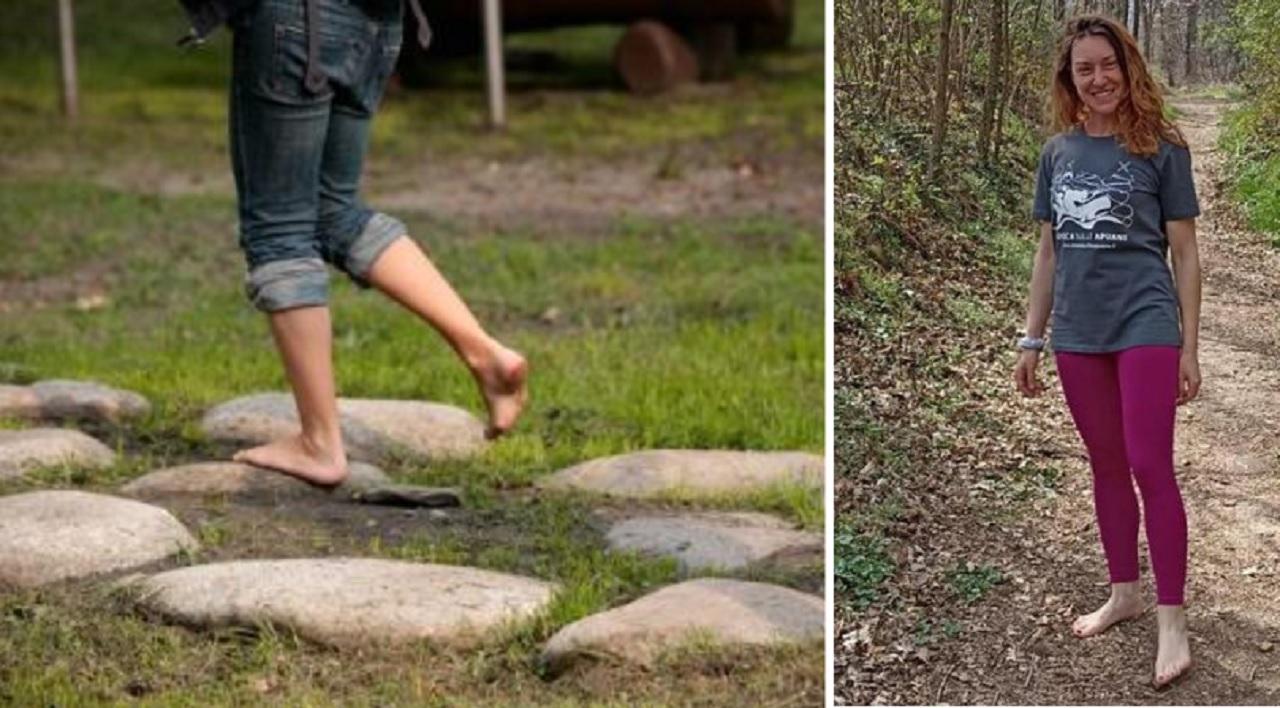 "Barefooting", la moda delle star di stare scalzi: «Io a piedi nudi sulle Apuane, vi spiego perché» 