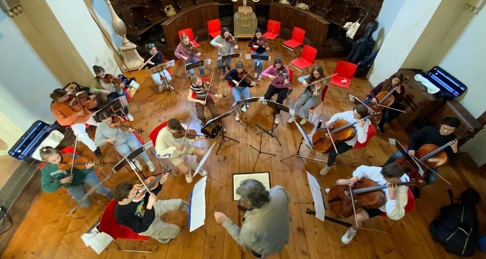 Sono già iniziate le prove per il concerto “Pace h.24” nella chiesa di Sant’Agostino 