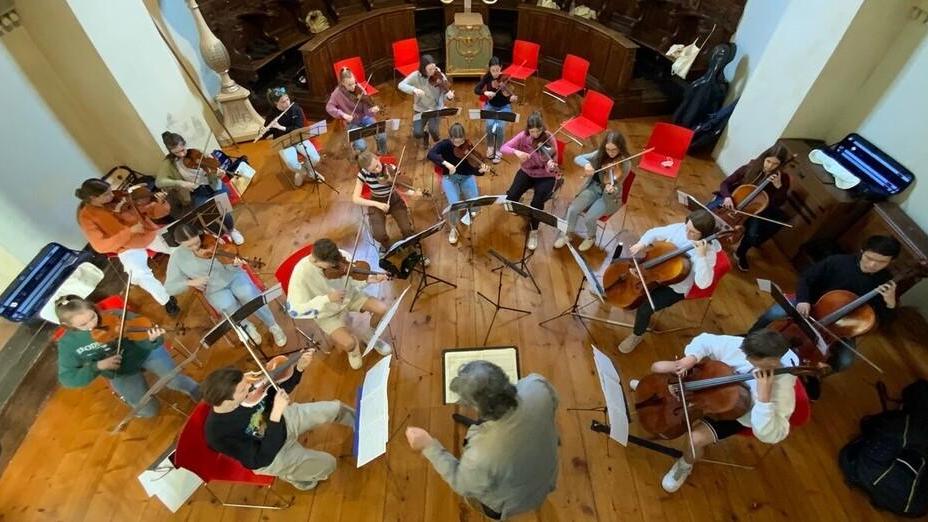 Sono già iniziate le prove per il concerto “Pace h.24” nella chiesa di Sant’Agostino