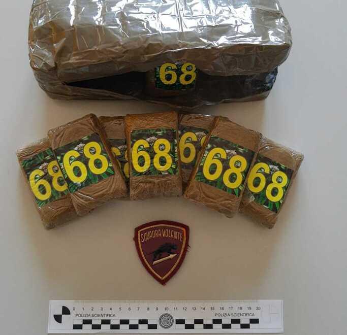 La droga sequestrata