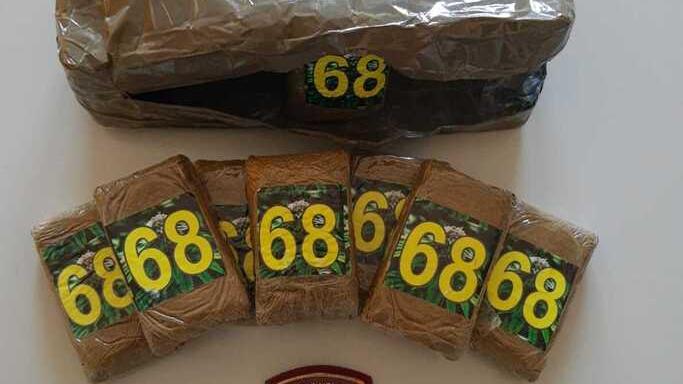 La droga sequestrata