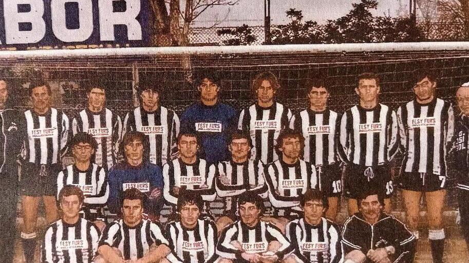 La mitica squadra del Rosignano che ottenne la promozione in Serie D nella stagione 1981-82